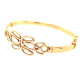 Pre Owned 9ct Hinged Bangle ZX28 Pre Owned 9ct Hinged Bangle ZX28